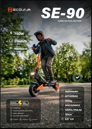 Patinete Elétrico SE-90