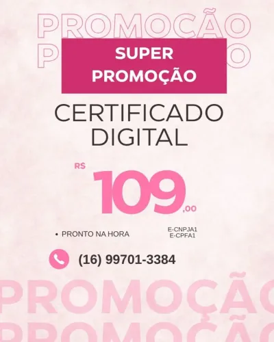 Certificado Digital e-CNPJ A1 - Pessoa Jurídica