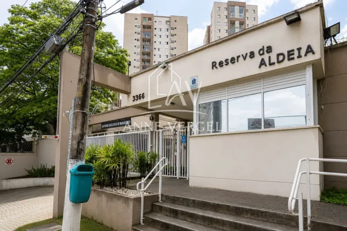 Apartamento com 2 quartos à venda no condomínio Reserva da Aldeia em Carapicuíba com 58m²