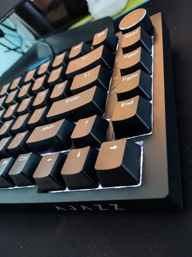 Teclado Mecânico Gamer PRETO AJAZZ AK820 75%com Fio