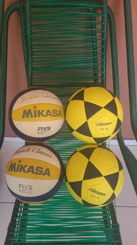 BOLA DE VÔLEI E FUTEVÔLEI MIKASA