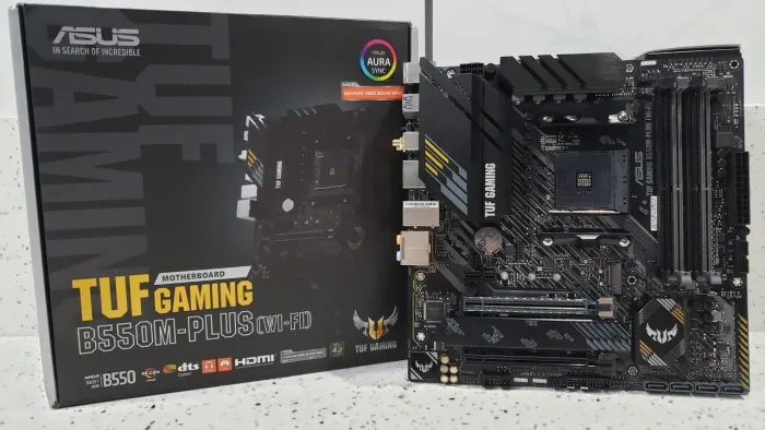 Placa mãe B550M WIFI PLUS Tuf Gaming (COM NF)