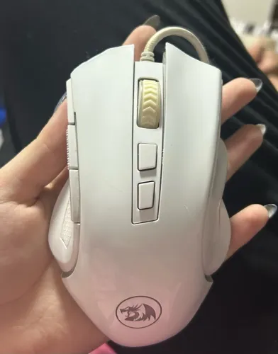 MOUSE GAMER REDRAGON GRIFFIN M607W RGB - BRANCO