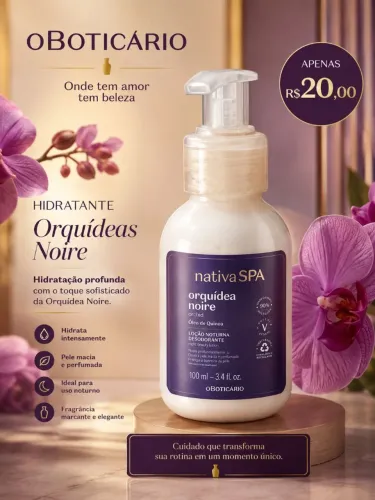 Hidratante Orquídea noire