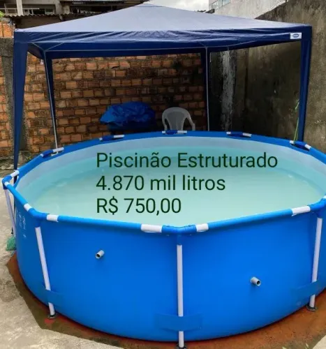 Piscina Gigante 4.870 mil litros 