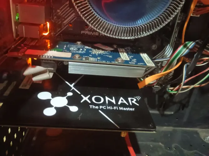 Placa de áudio pc Asus xonar, rara de encontrar 