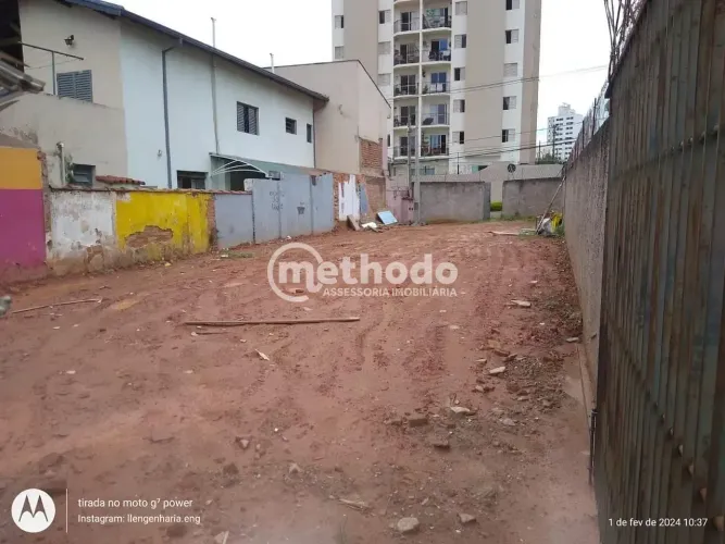 Terreno, 264 m² - venda por R$ 650.000,00 ou aluguel por R$ 6.242,00/mês - Bosque - Campin