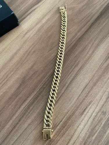 Ouro 18k pulseira 29.77 g
