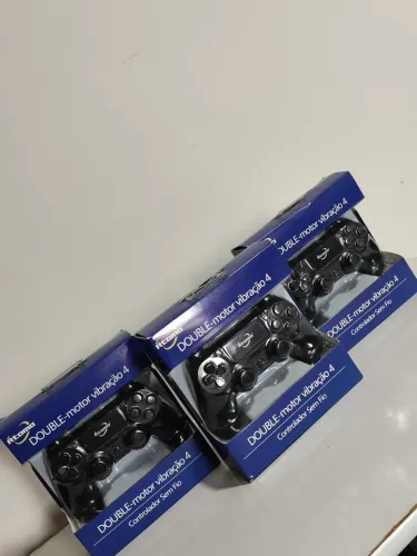 CONTROLE BLUETOOTH SEM FIO ? PS4 / PS3 / PC / NOTEBOOK + TV