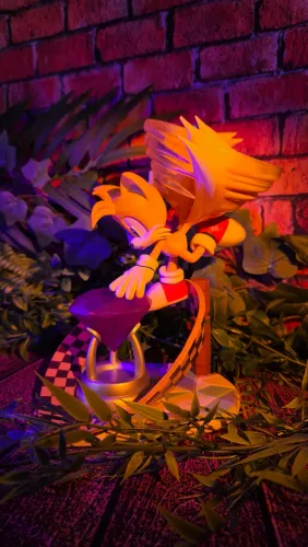 Estátua Tails Diamond Select Sonic