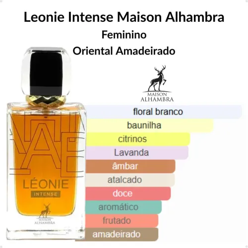 Léonie Intense Eau de Parfum - Sofisticado e Marcante