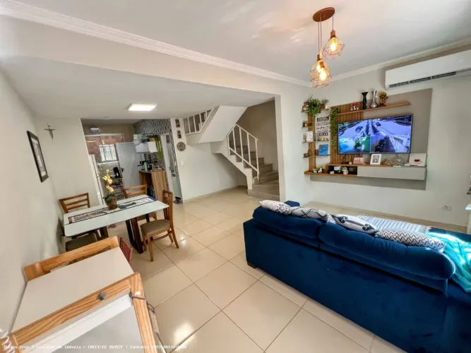 Casa Duplex para Venda em Fortaleza, Jardim Cearense, 3 dormitórios, 3 suítes, 1 banheiro,