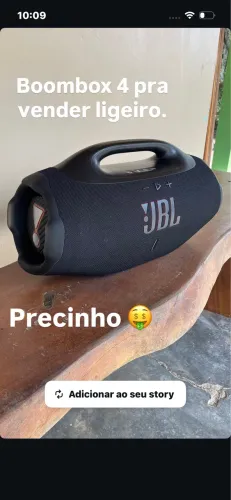 Caixa de som JBL BOMBOX 4