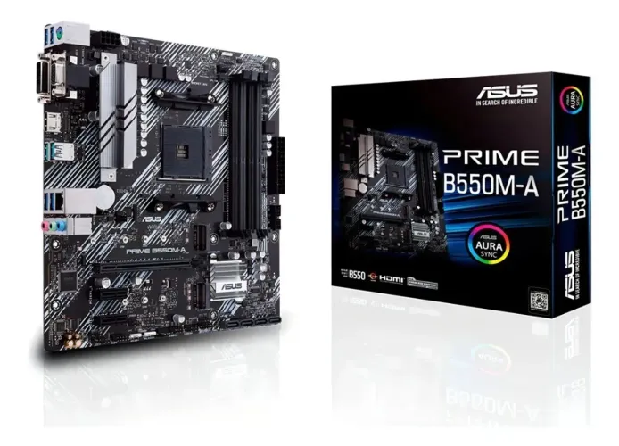 Placa mãe Asus b550m-a