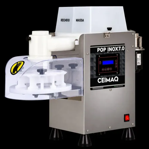 Máquina de Salgados e Doces Ceimaq Pop Inox 7.0 Max ? Usada 1 vez