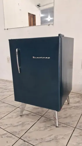 Frigobar Retrô Brastemp Azul Marinho