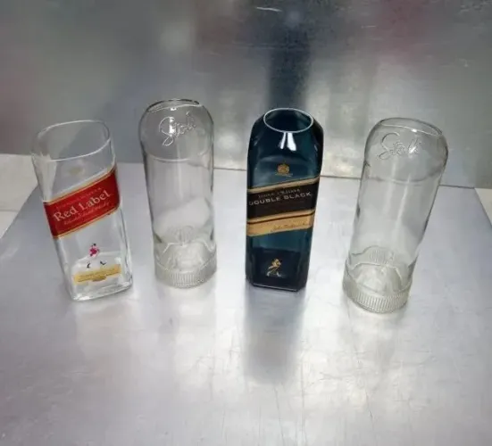 3 Vasos de Garrafa Bebida