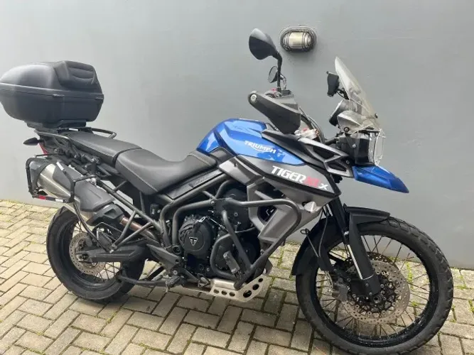 Tiger 800 XCX - Pronta para rodar