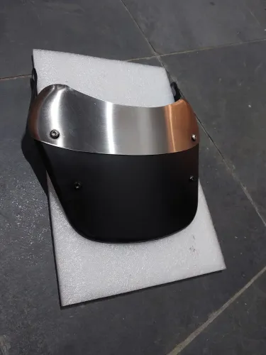 Parabrisas Bolha Farol Royal Enfield 650