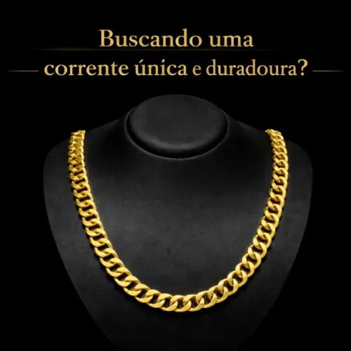 Correntes de moeda (Cor dourada permanente ) 