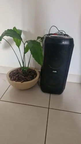 Vendo Som com controle e microfones