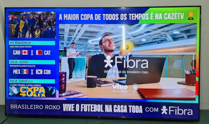 TV 65 polegadas TCL Nova na caixa