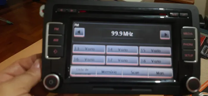 Multimidia original Jetta Amarok novo fusca
