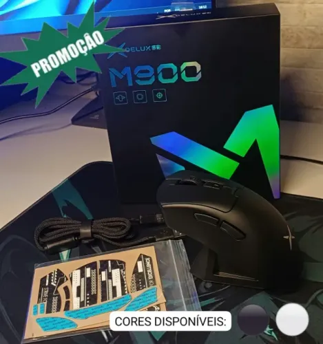 Mouse Gamer Delux M900PRO (NOVO/LACRADO)