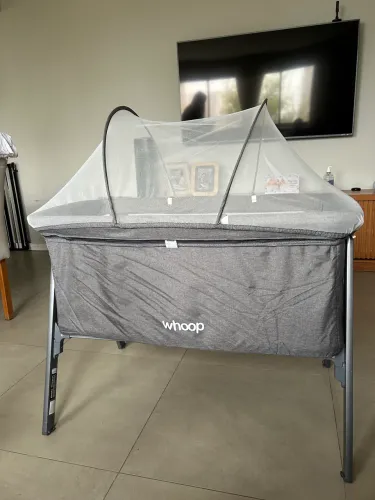 Berço lado a lado cama para bebê kiddo whoop desmontável 0 meses a 9kg