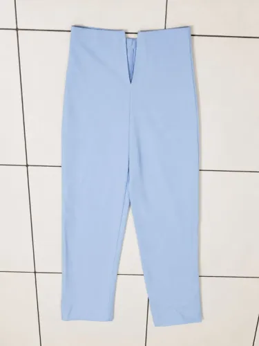 Calça Alfaiataria Azul Claro | Perfeita para Trabalho | Tam. P/M