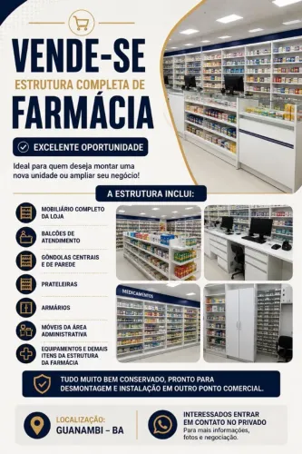 Estrutura completa de farmácia