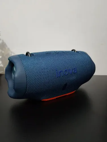 Inova caixa de som bluetooth tws Luz RGB Xtreme 4 Pen Drive FM Tipo-C Resistente a água