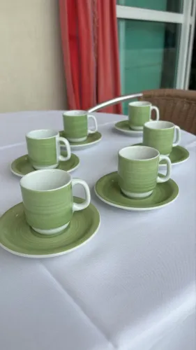 Jogo de café em porcelana 