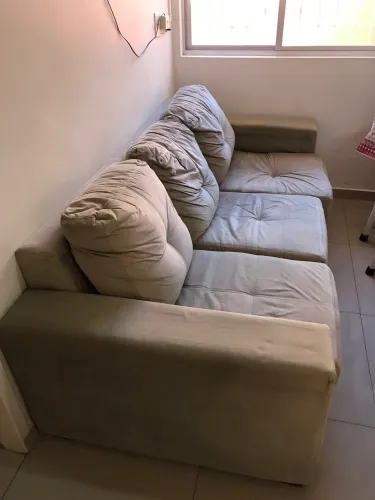 Vendo sofá usado
