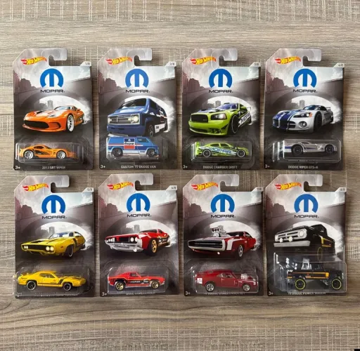 Conjunto completo da série Mopar exclusiva da Hot Wheels  de 2018