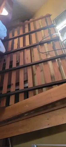 Vendo cama com colchão