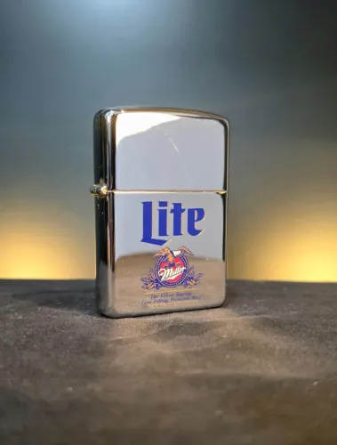 ZIPPO MILLER LITE SERIE CERVEJA