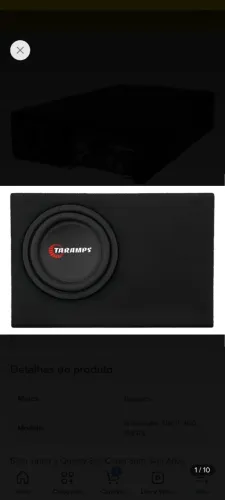 Vendo caixa Taramps