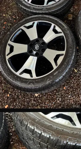 Rodas aro 22 - Hilux SW4 SRX 