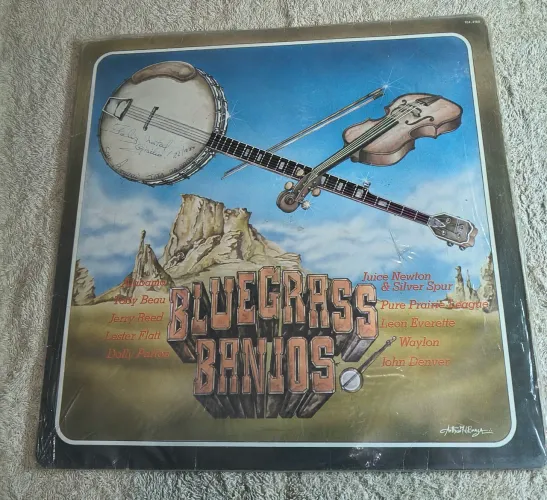 Lp Bluegrass Banjos - Dolly Parton, Jerry Reed, Alabama, Etc