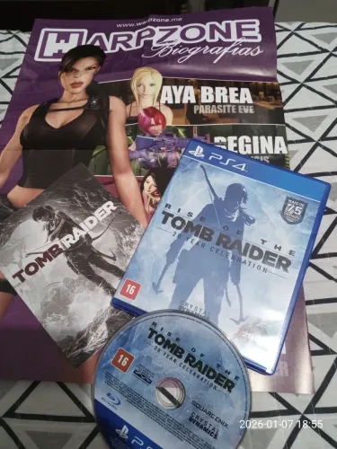 Tomb Raider 20 year celebration PS4 faço Olx pay