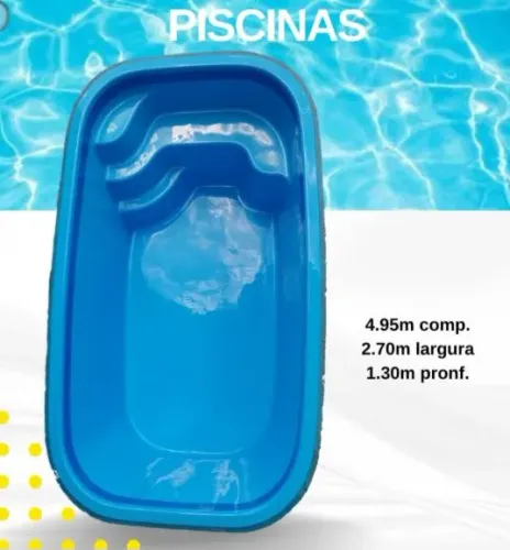 Piscina de fibra