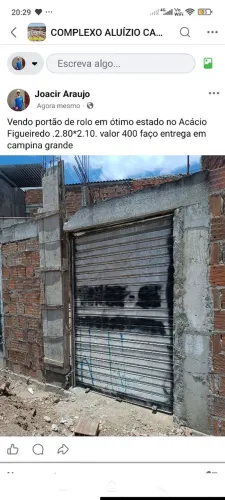 Portão de rolo