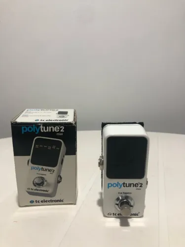 Pedal Afinador TC Electronic Polytune 2 Mini (True Bypass)