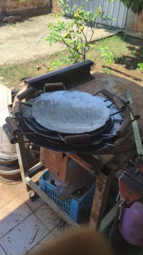 Disco de arado original tatu com 47 centímetros de diâmetro
