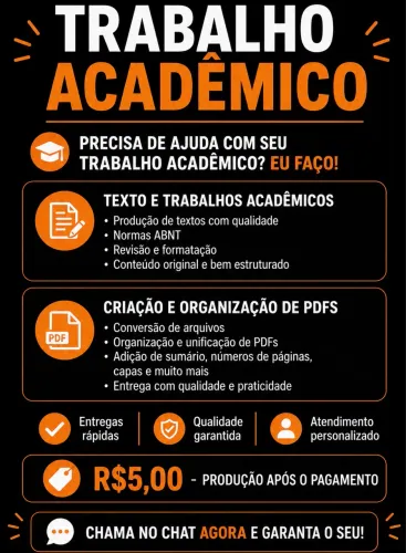 Trabalho acadêmicos 