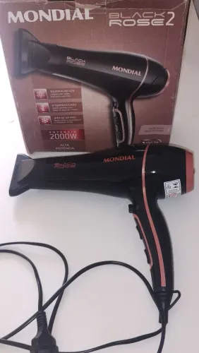 VENDO UM SECADOR DE CABELO NOVO 2000 WATTS DE POTÊNCIA