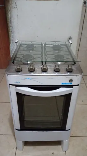 Fogão 4 bocas Esmaltec... Automático!!!