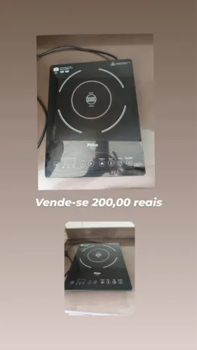NEGOCIÁVEL. Vendo fogão eletrico indução philco