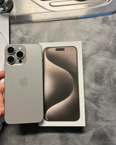 IPHONE 15 PRO MAX 256GB TITANIUM - COMPLETO NA CAIXA!